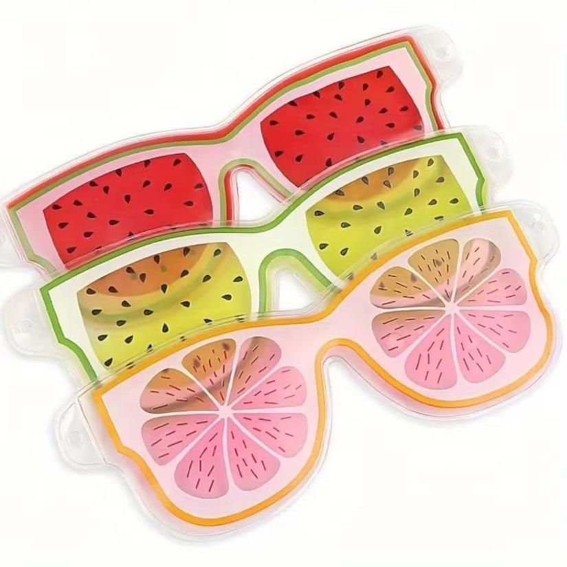 Gel Eye Mask for Dark Circles & Puffiness, Reusable Hot & Cold Therapy (Pack of 2)